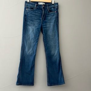 Abercrombie and Fitch Jeans cropped flare high rise